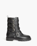 Stivale Biker Nero con Fibbia – Pointure