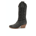 Stivale Texano in Camoscio Grigio – Pointure