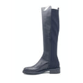 Stivale al Ginocchio in Pelle Nera – Pointure